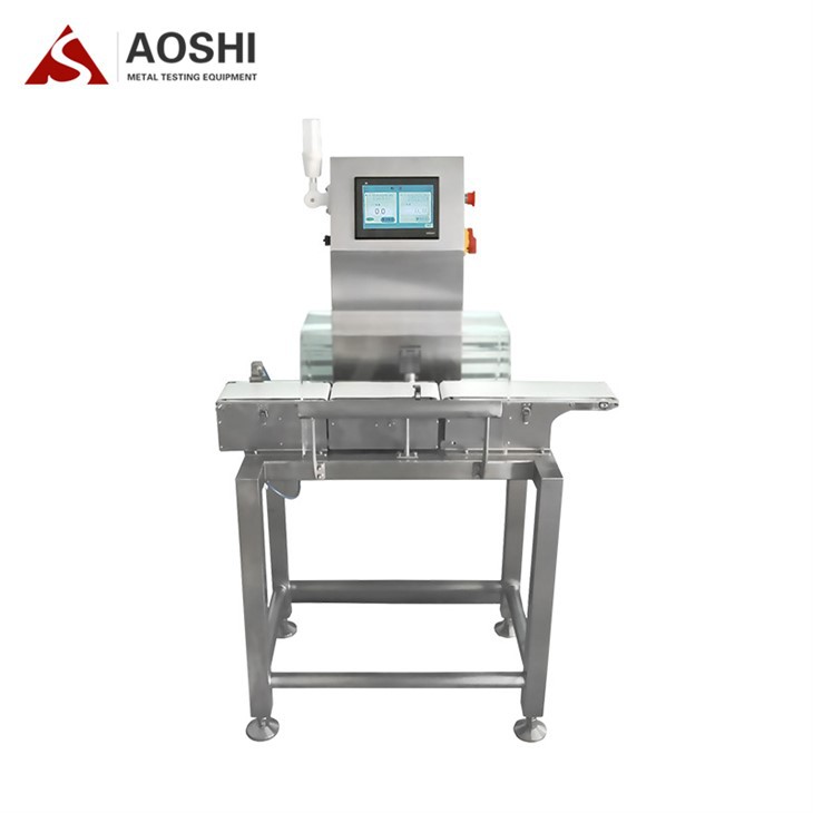 Automatische controle van het voedselgewicht