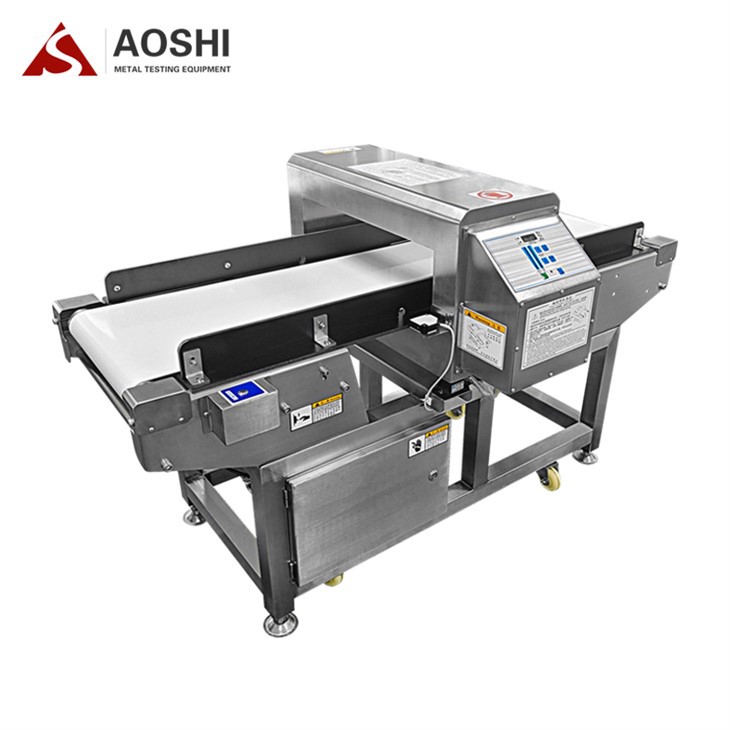 Metaaldetector in aluminiumfoliezak