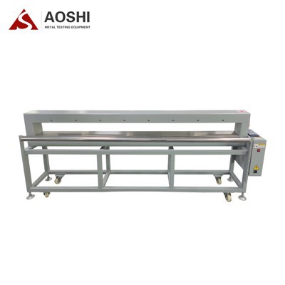 Machine voor inspectie van lange strooknaalden